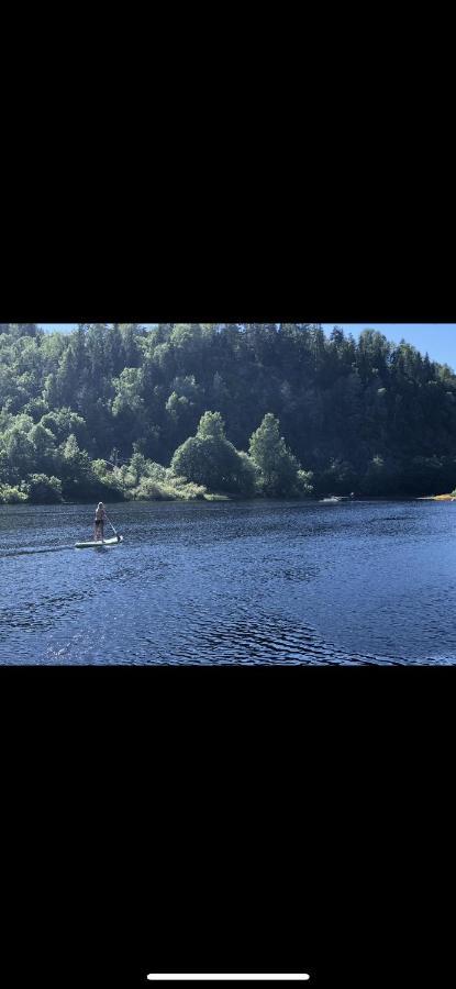 Glamping On Idyllic Lake, Paddle Boards & Rowboat Porsgrunn Kültér fotó
