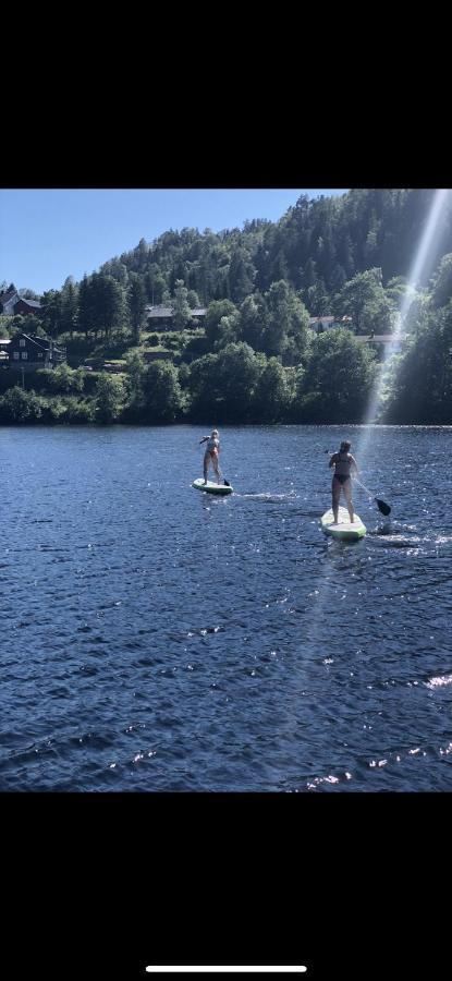 Glamping On Idyllic Lake, Paddle Boards & Rowboat Porsgrunn Kültér fotó