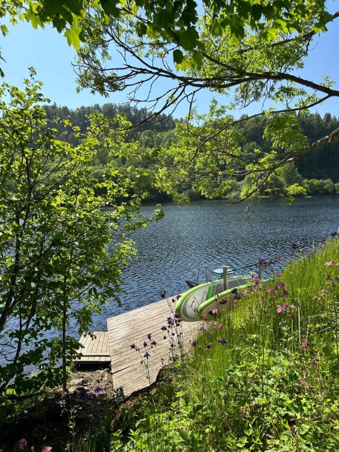 Glamping On Idyllic Lake, Paddle Boards & Rowboat Porsgrunn Kültér fotó