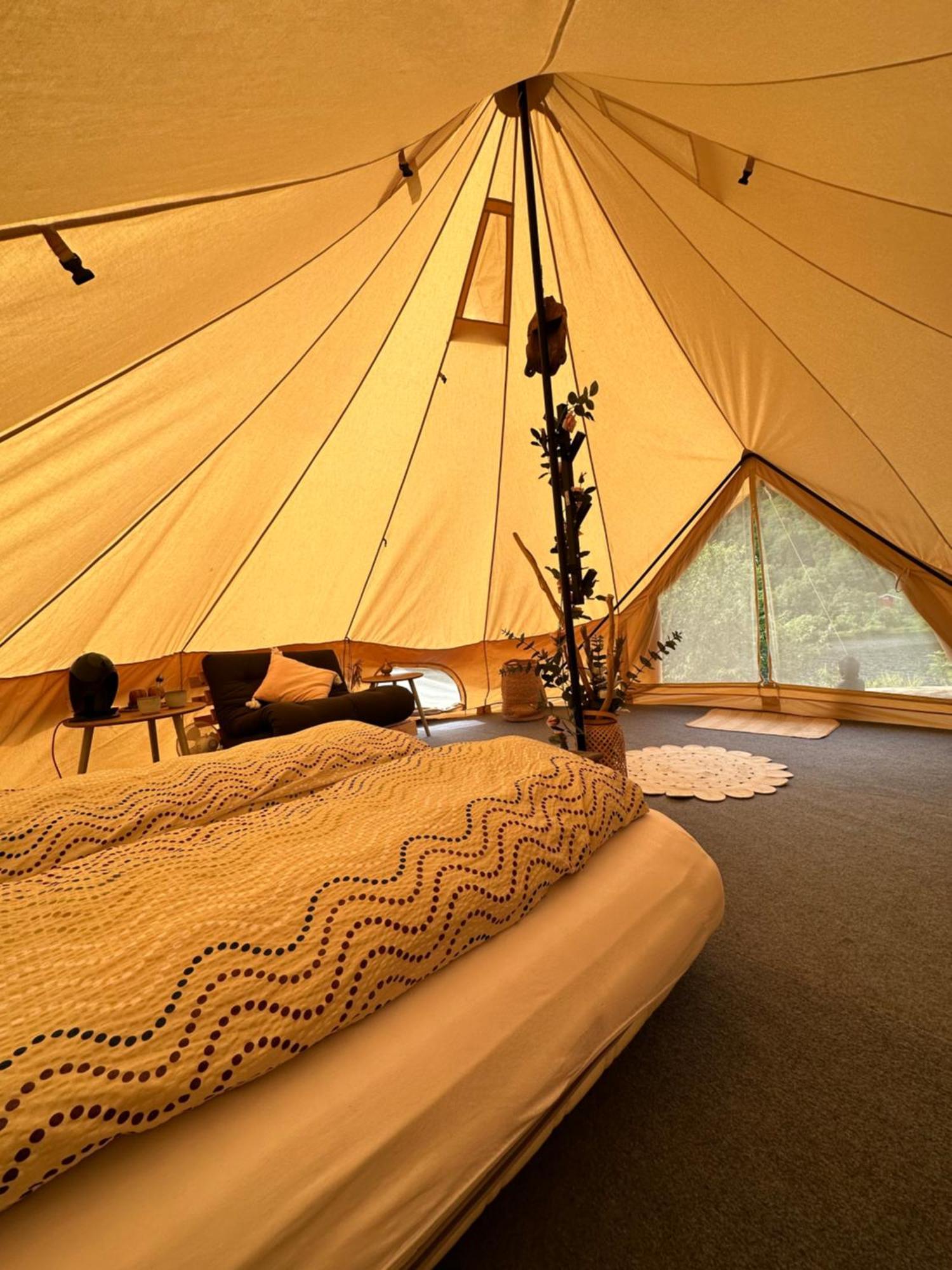 Glamping On Idyllic Lake, Paddle Boards & Rowboat Porsgrunn Kültér fotó